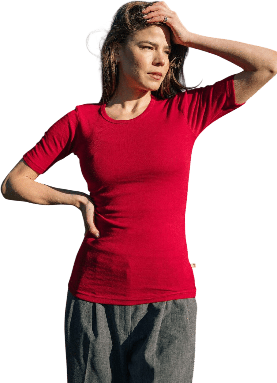 Simply Merino Fitted T-Shirt