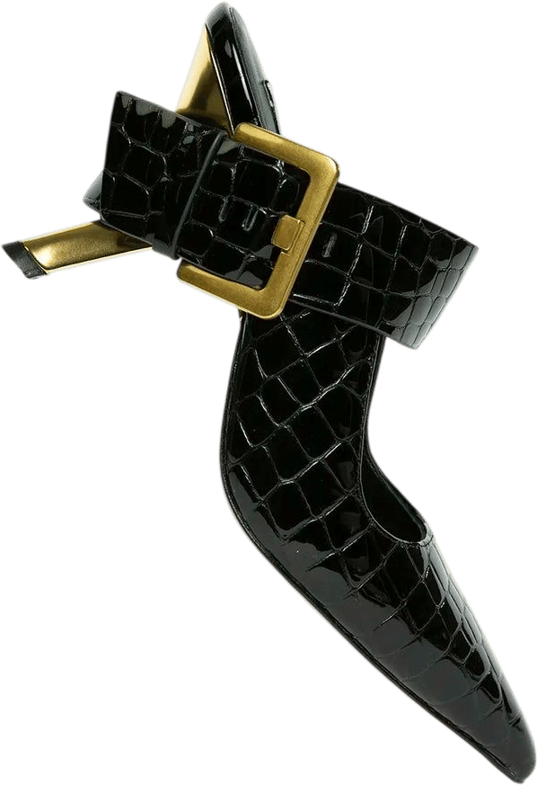Sadi Studios Jeah Black Croc