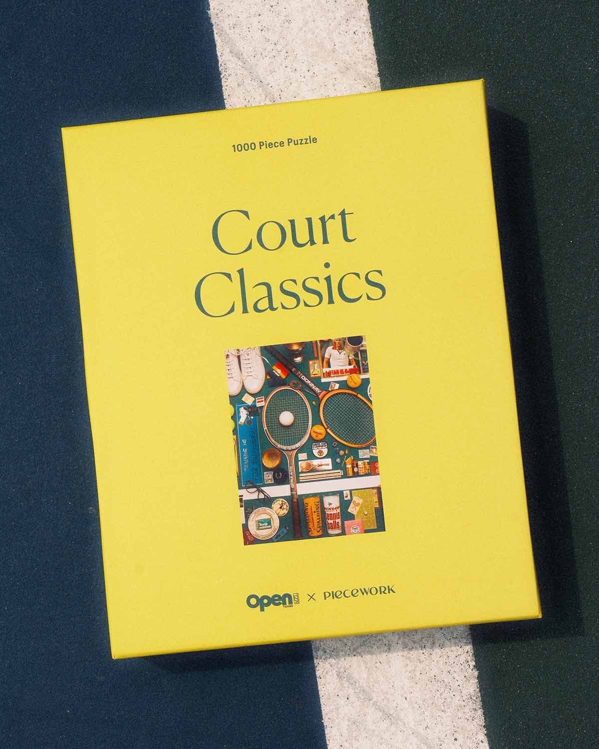 OPEN Tennis x Piecework Puzzles 'Court Classics'