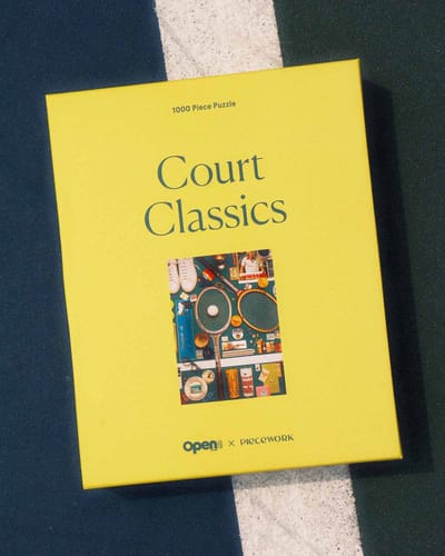OPEN Tennis x Piecework Puzzles 'Court Classics'