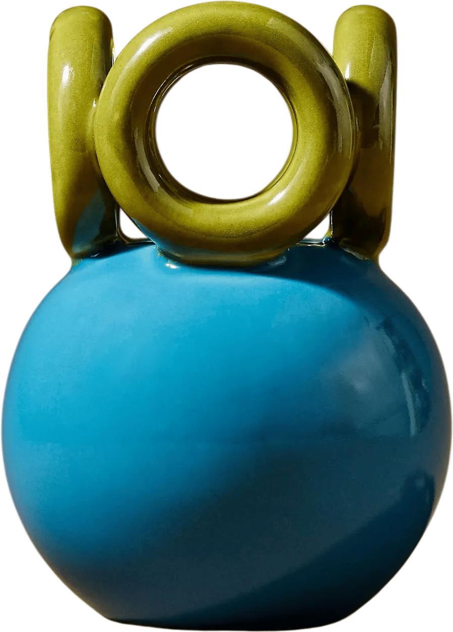 Circled Ceramic Vase