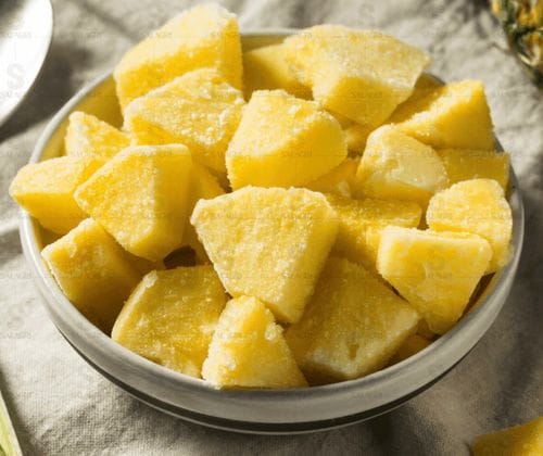 Frozen Pineapple with Coconut Cool Whip