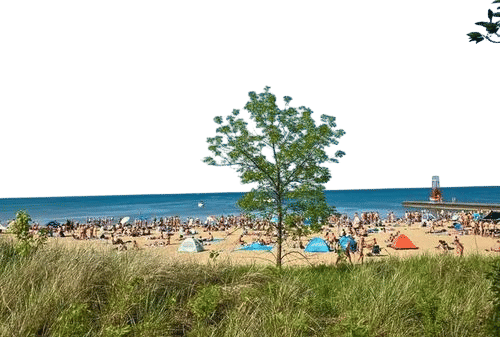 Going to the beach