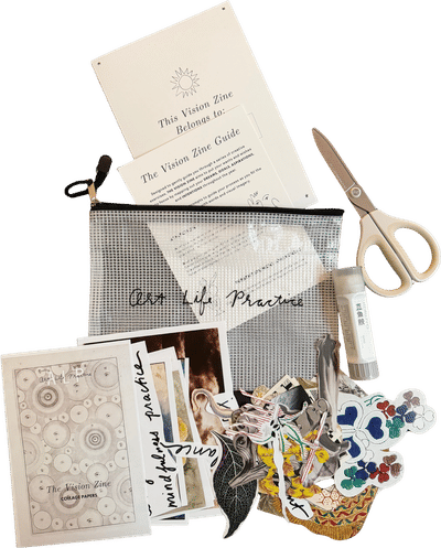 The Vision Zine Collage Kit