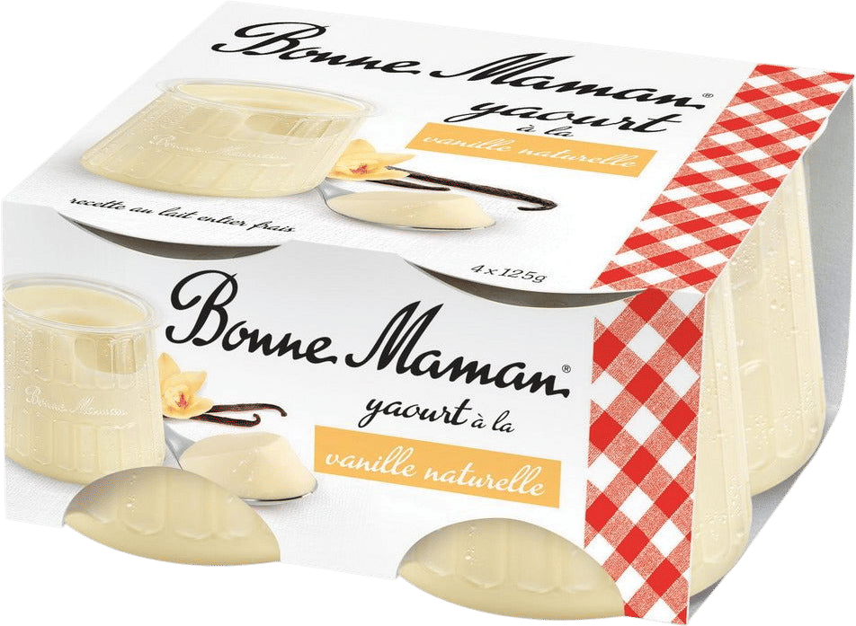 Bonne Maman Natural Vanilla Yogurt