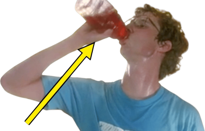 Aggressively hydrating with electrolytes