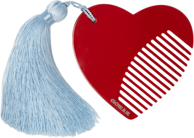 Gohar World Heart Hair Comb with Tassel