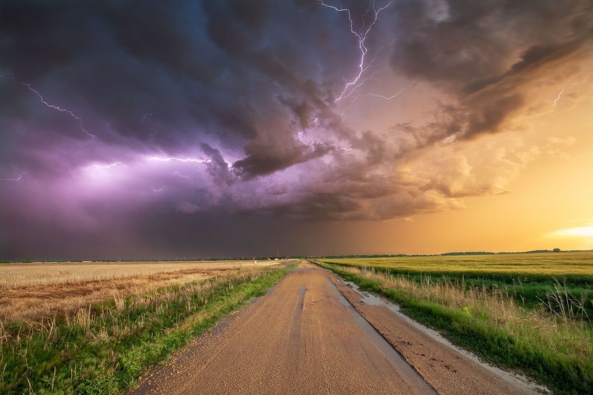 Summer rainstorms