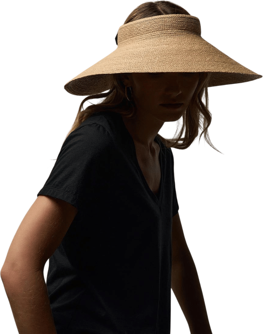 Janessa Leone Birdie Visor (Natural)