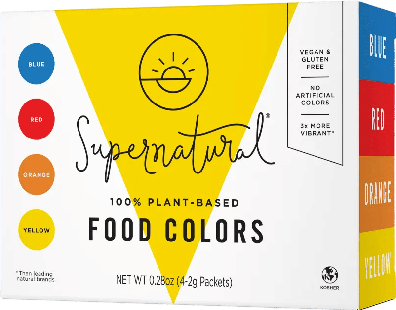 Supernatural Plant-Based Food Colors