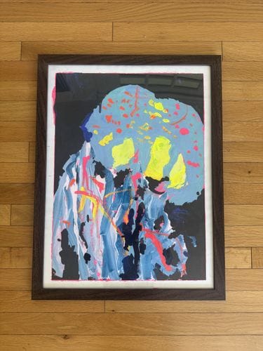 Frame your kid's painting