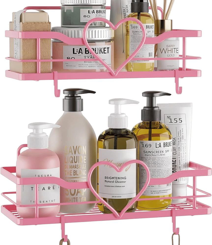 Pink Shower Caddy