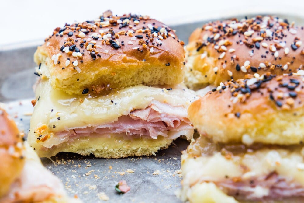 Hawaiian roll ham sliders