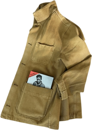 Coats + jackets with book-sized pockets