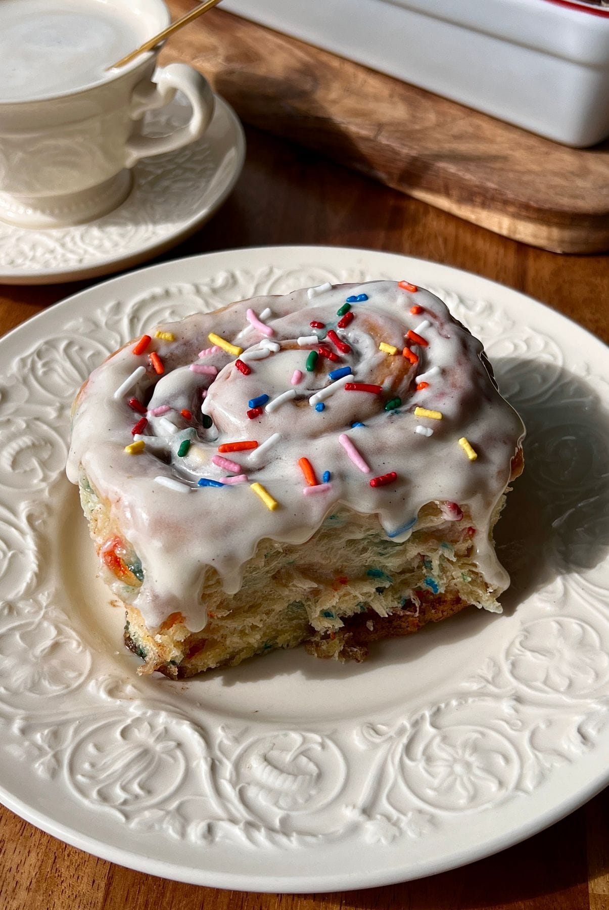 Funfetti Cinnamon Rolls (Well Made by Kiley)