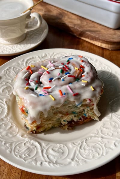 Funfetti Cinnamon Rolls (Well Made by Kiley)