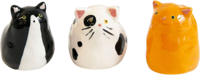 Ceramic Cat Figurine