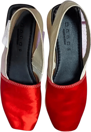 Fussbett leather sandals Marni Red size 37 EU in Leather - 56267771