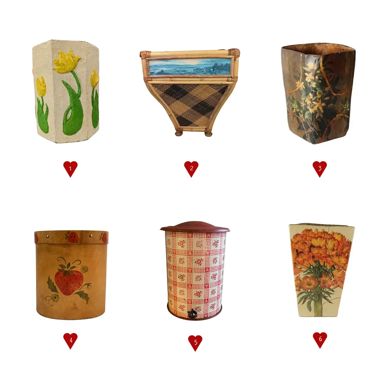 A unique and special waste bin