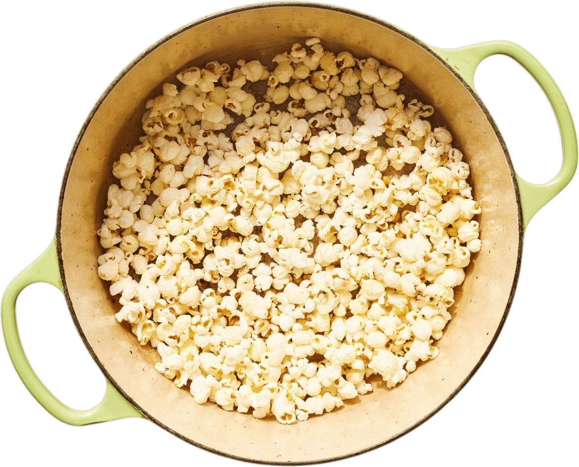 popcorn in dutch oven