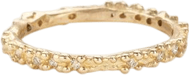 Double Beaded Eternity Band