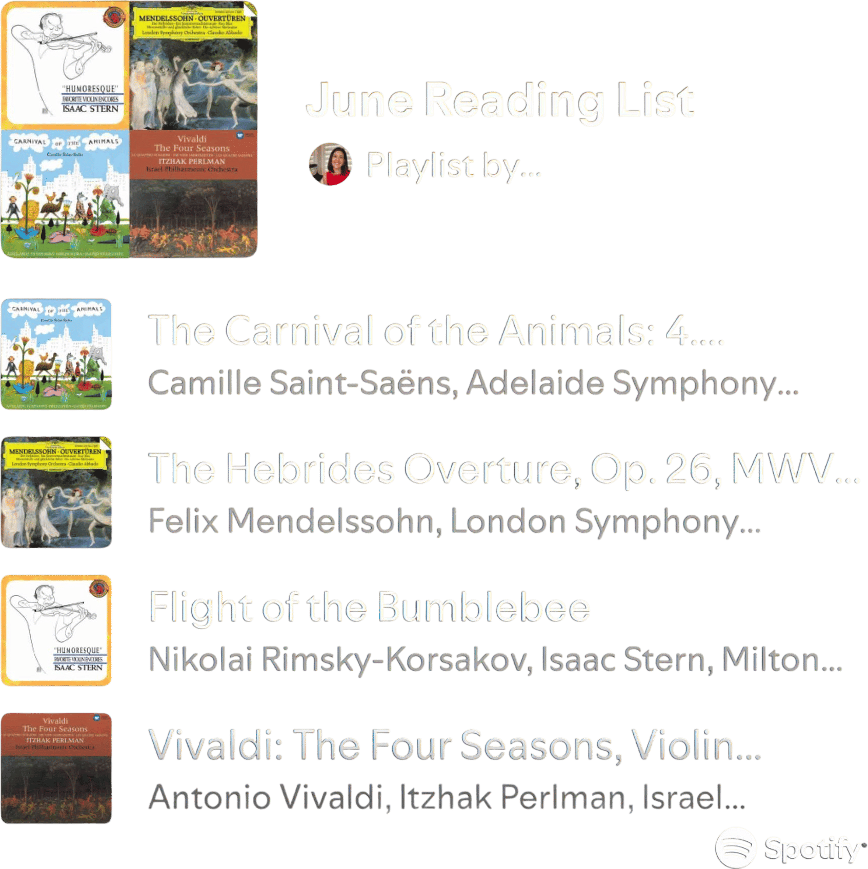 Composer’s Study Club Playlists