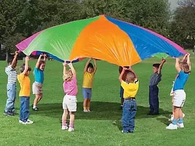 Nylon Play Parachute