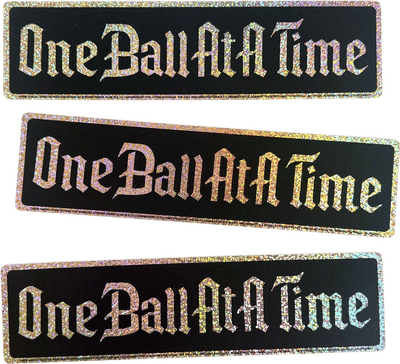 One Ball at a Time Bumper Sticker