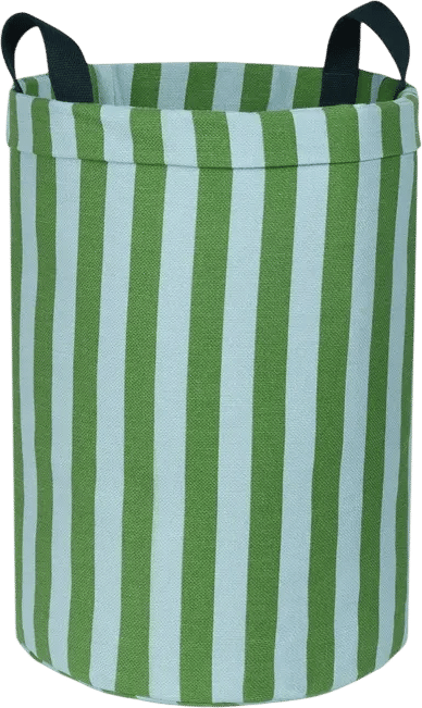 Organic Cotton Striped Bin