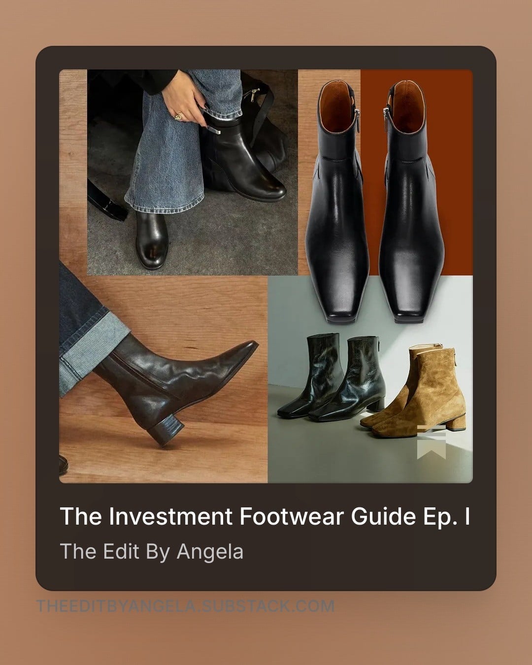 Investment Footwear Guide Ep. I | Ankle Boots