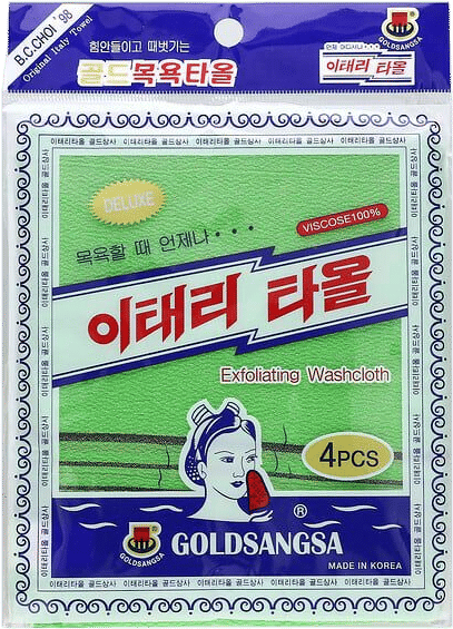 Goldsangsa Exfoliating Washcloth