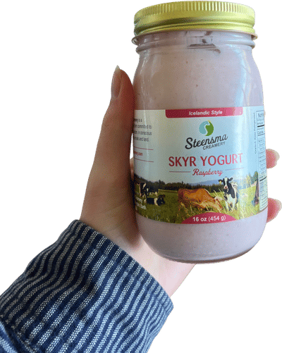 Raspberry Skyr Yogurt
