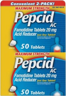 Pepcid AC Maximum Strength 20 mg, 100 Tablets