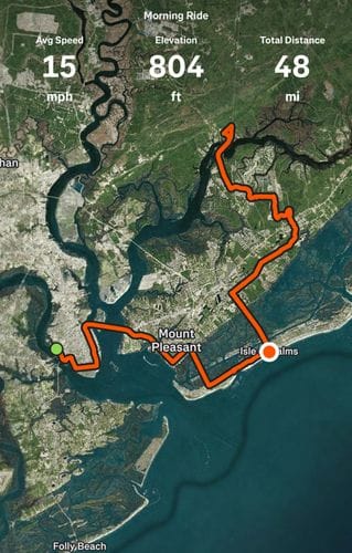 Strava app