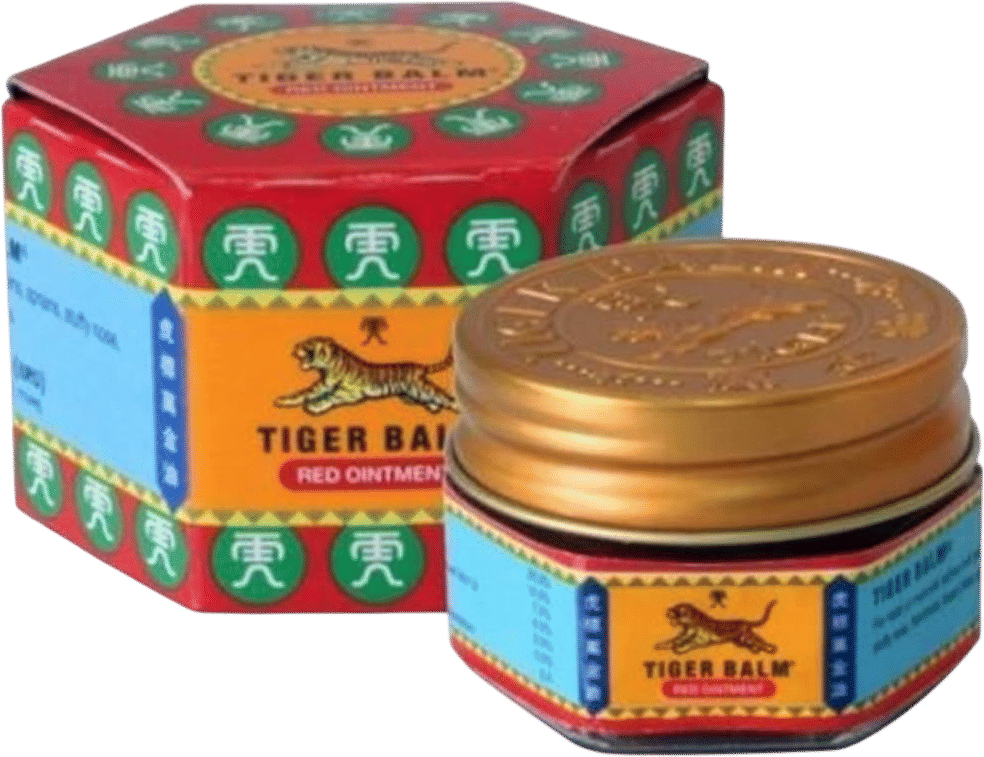 Tiger Balm Red Extra Strength Pain Relieving Ointment, 10g