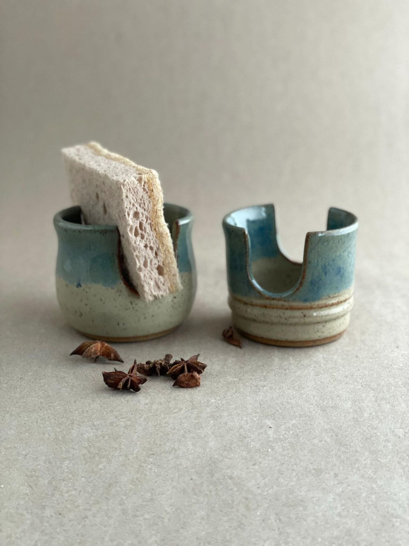 Leaman Pottery Ceramic Sponge Holder