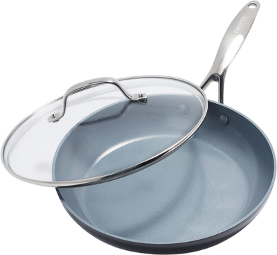 Valencia Pro Ceramic Nonstick 10" Frypan with Lid
