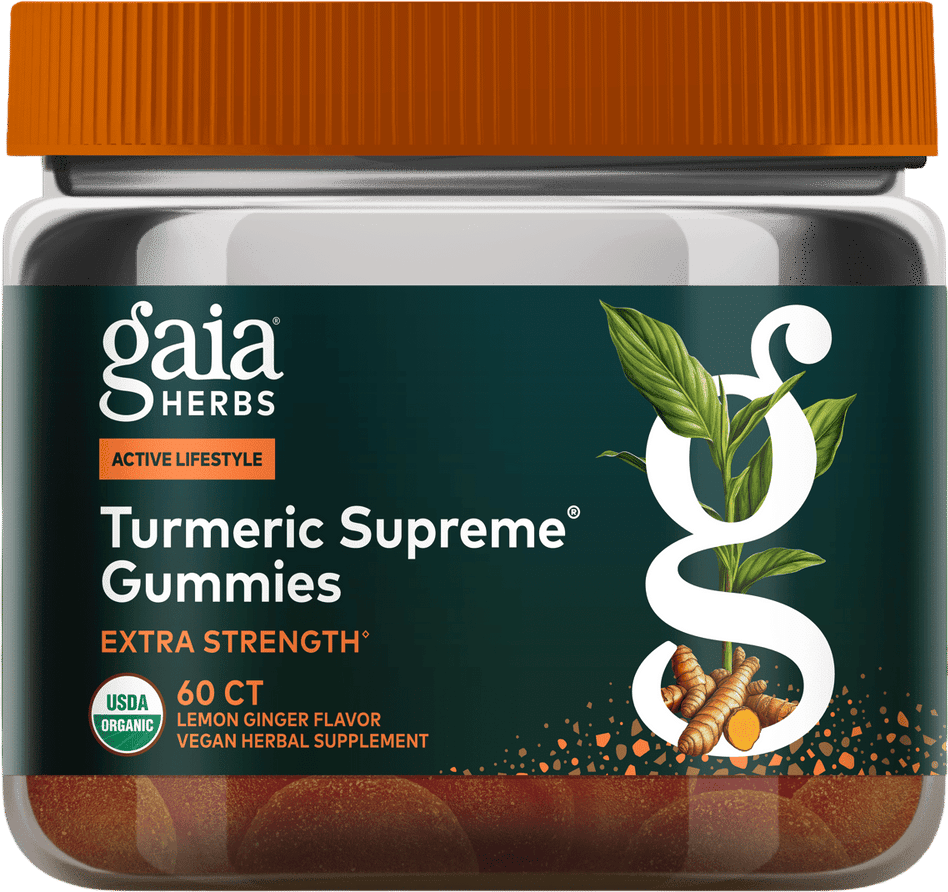 Gaia Xtra Strength Turmeric Gummies