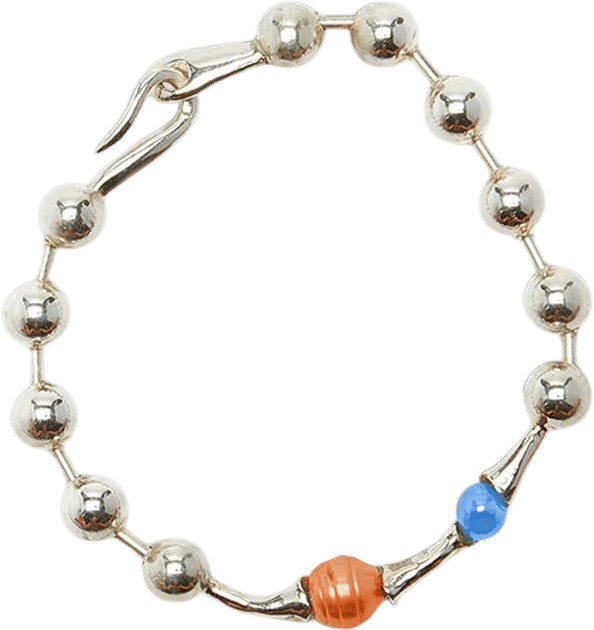 Hernán Herdez Sterling Alga Bracelet