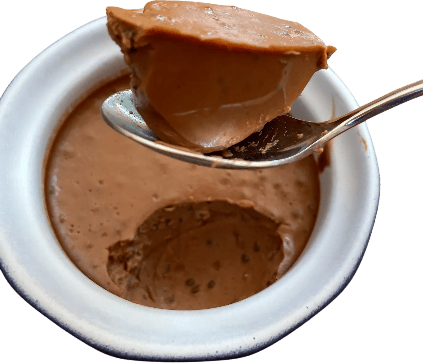 Chocolate Chia Yogurt Jello (Lovely Delites)