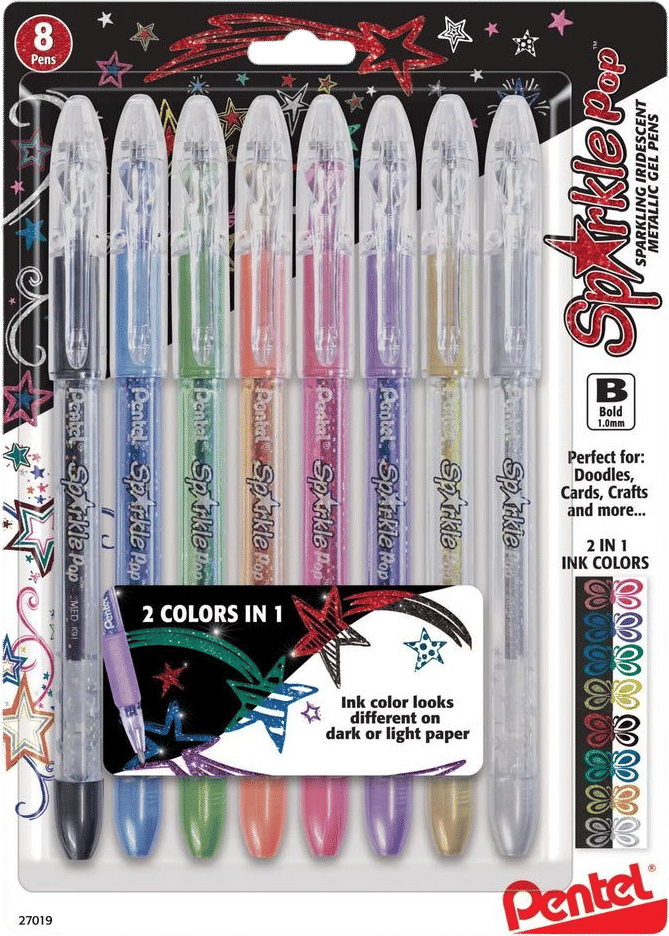 Pentel Sparkle Pop Gel Pens