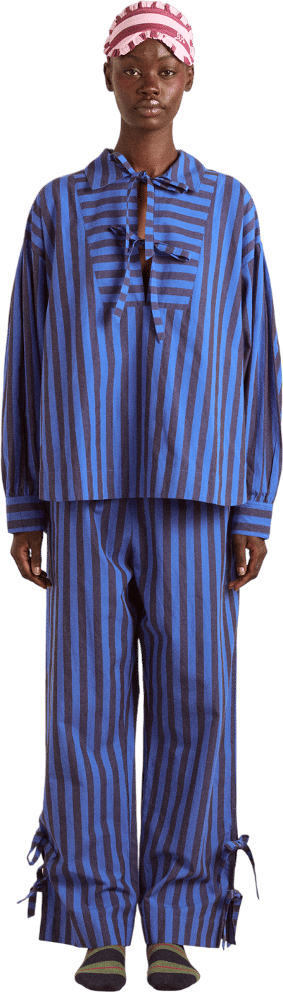 floki pj set - blue stripe
