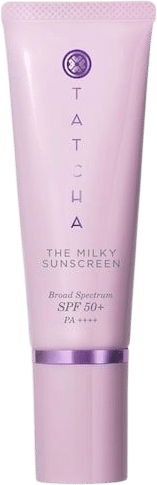 The Milky Sunscreen Broad Spectrum SPF 50+ with Encapsulated Ectoin + Vitamin E - Tatcha | Sephora