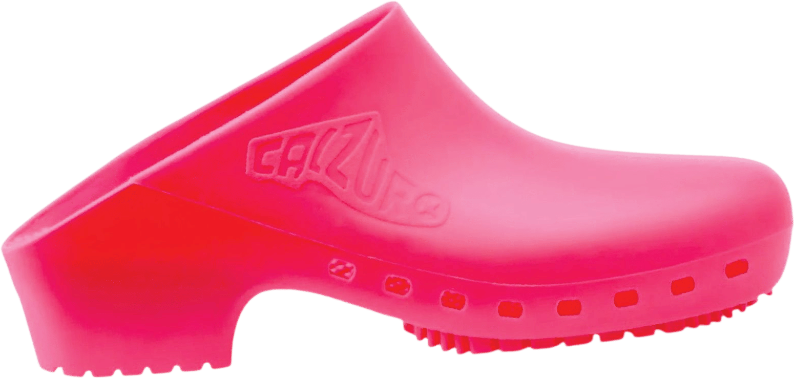 Calzuro Hot Pink Clogs