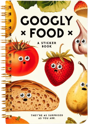 Googly Food Sticker Book