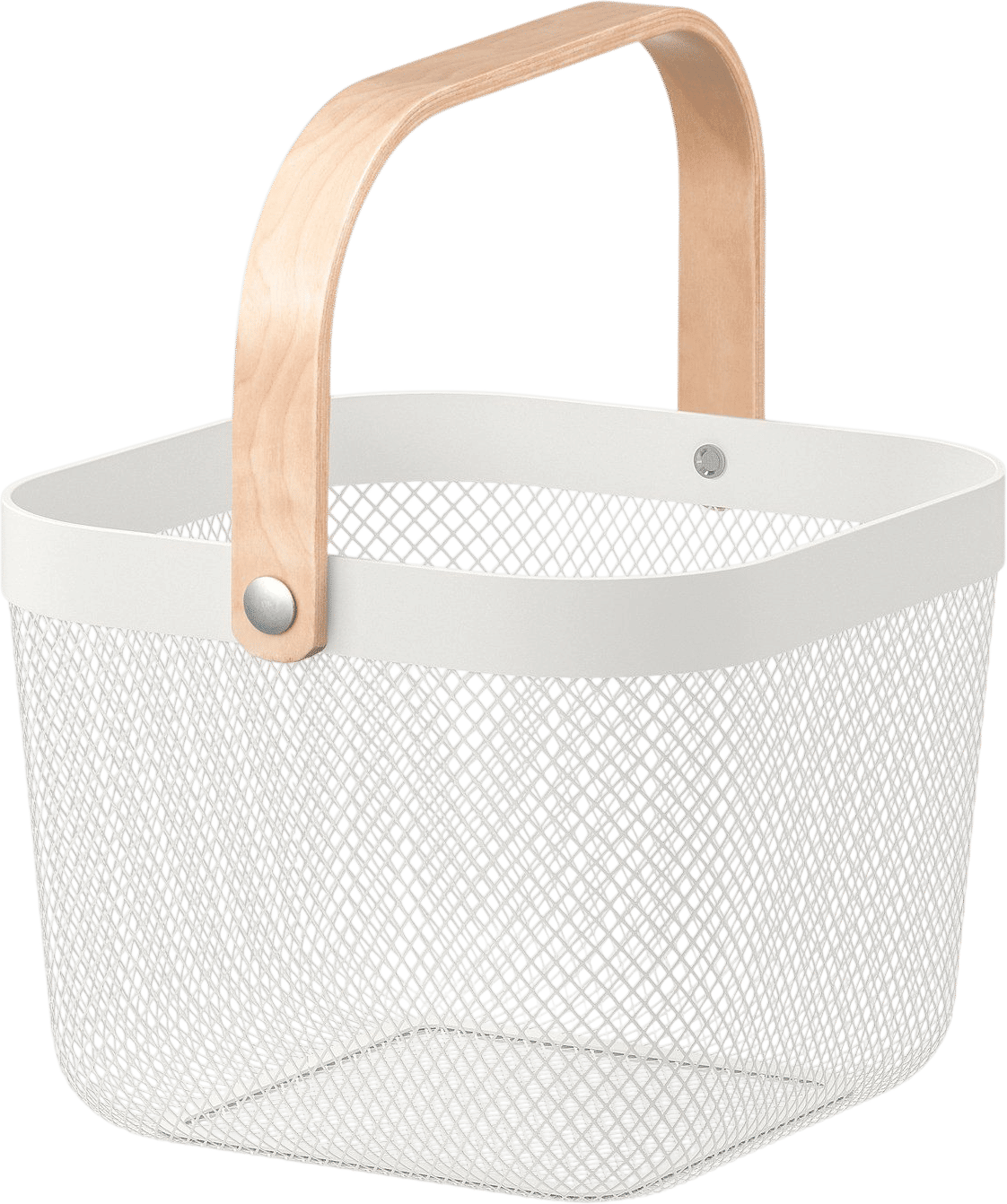 RISATORP wire basket, white