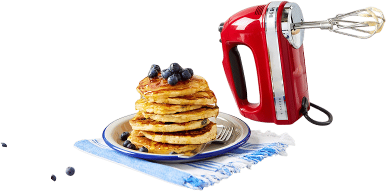 Not having a stand mixer