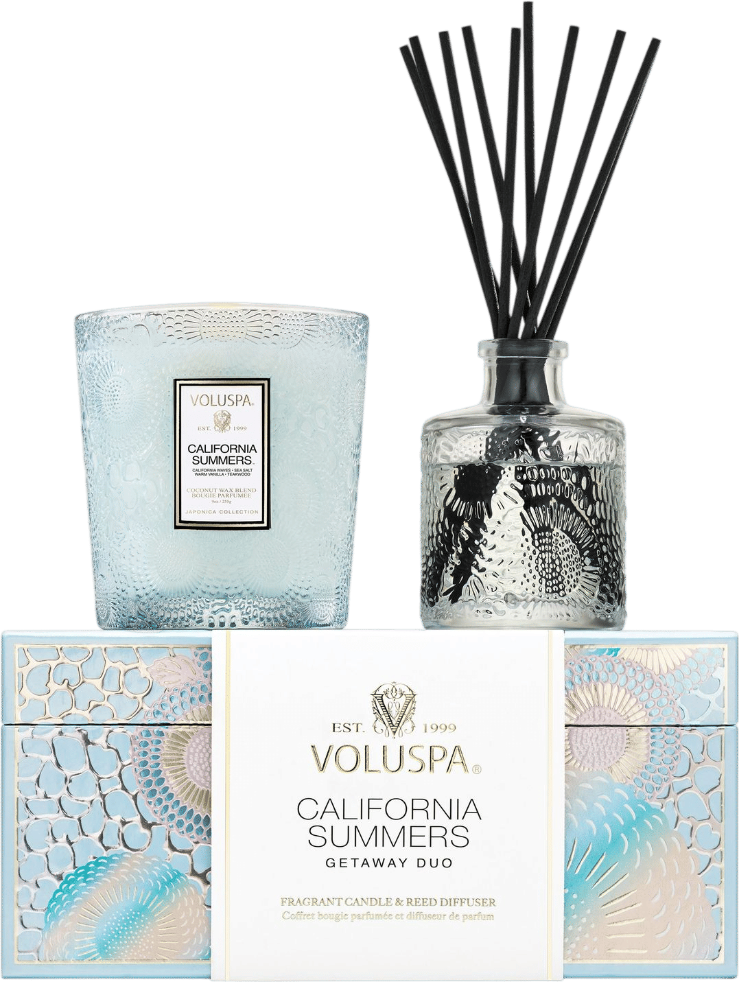 California Summers Getaway Candle & Diffuser Duo