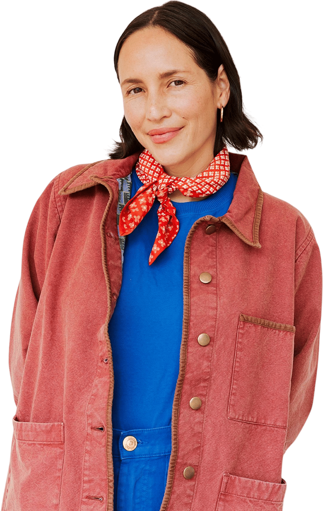 Block Shop Cranberry Bunchberry Bandana