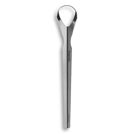 Davids Stainless Steel Tongue Scraper